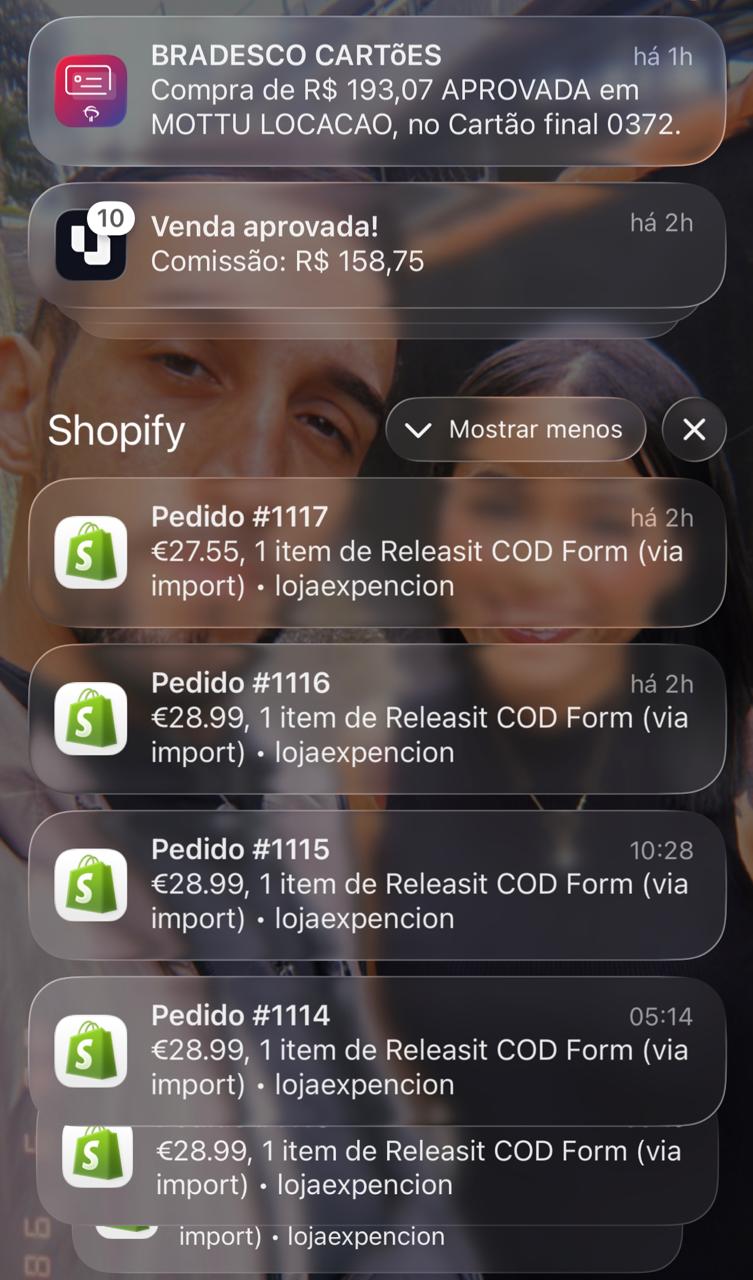 Venda aprovada · Comissão R$ 158,75